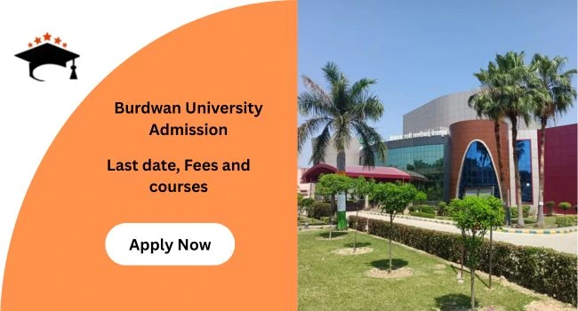 Burdwan University Admission