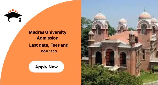 Madras University Admission