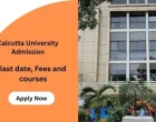 Calcutta University Admission