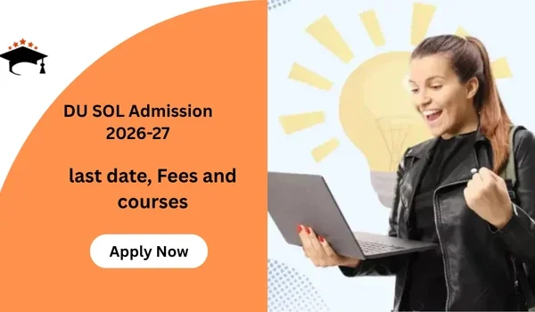 DU SOL Admission 2026-27