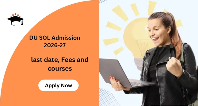 DU SOL Admission 2026-27